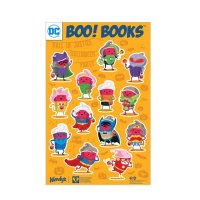Boo! Books Sticker Sheet