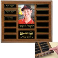 AW1895: Interchangable Employee of the Month Plaque