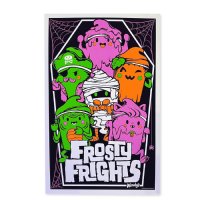 Frosty Frights Fluorescent Collectible Poster