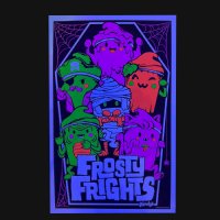 Frosty Frights Fluorescent Collectible Poster