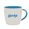 Blue Handle Mug
