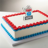 Founder's Week Cake Topper