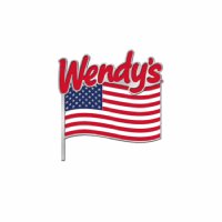 LP1516: Wendy's U.S.A. Flag Pin