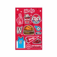 GG1616: March Madness Sticker Sheets (pack/25)