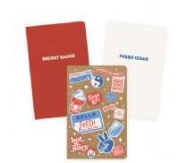 Set of 3 Memo Notebooks