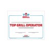 Top Grill Certificate (pack/5)