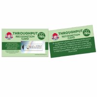 Throughput Recognition Cards